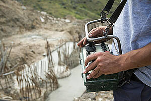 Joystick resists dirt-and-water