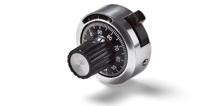 Control knob with dashes MKT