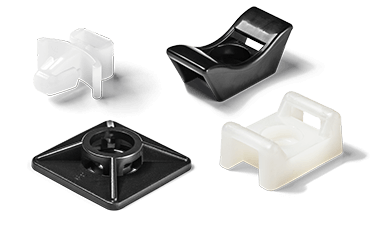 Sockets for cable ties