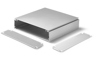 Boîte en aluminium de jonction électronique bricolage boîtier en aluminium boîtier en aluminium 54x145x200mm 