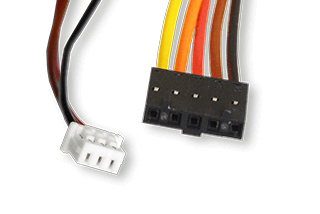 Molex-Steckverbinder mit Kabel